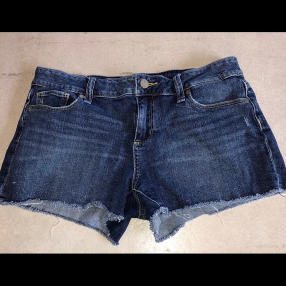 PAIGE Pants - Paige Catalina Cutoff Denim Shorts Size 28